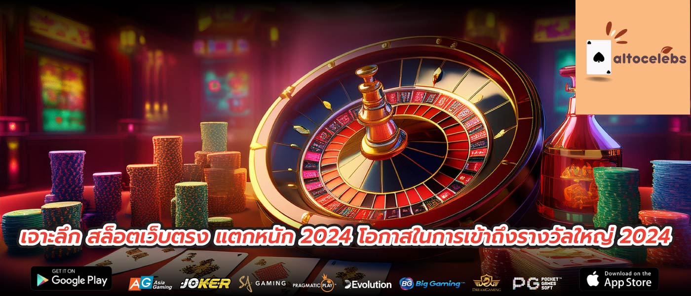 เจาะลึก สล็อตเว็บตรง แตกหนัก 2024 โอกาสในการเข้าถึงรางวัลใหญ่ 2024